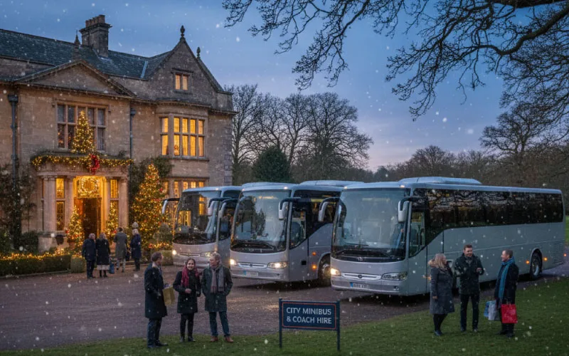Corporate Christmas Events – Book Your Coach Early! | City Minibus and Coach Hire