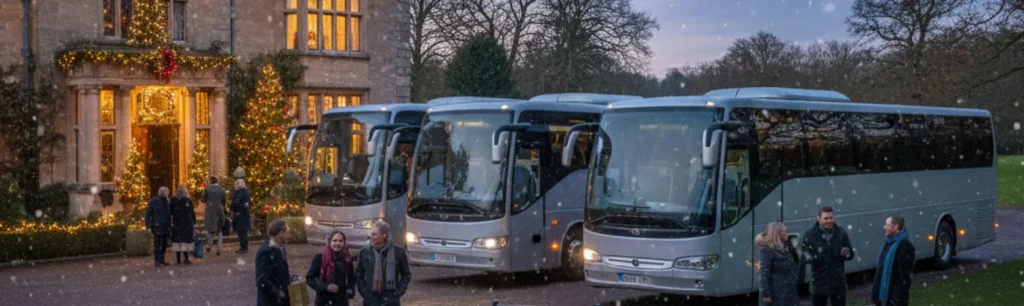 Corporate Christmas Events – Book Your Coach Early! | City Minibus and Coach Hire
